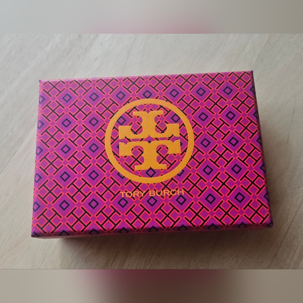 Tory Burch Pink and Orange Geometric Box